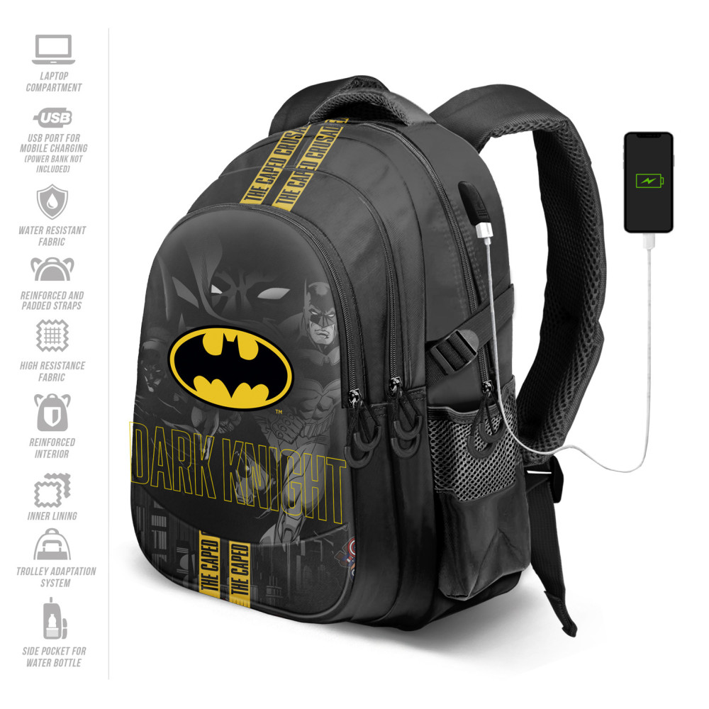 Mochila Batman preta