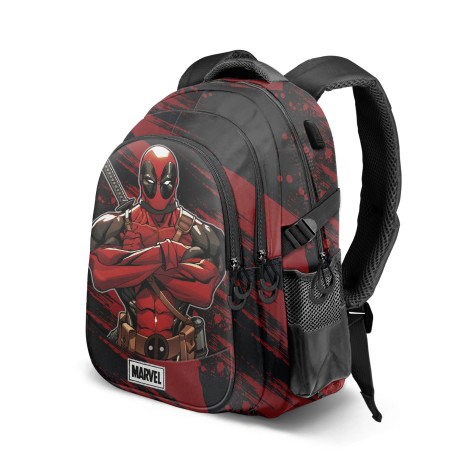 Mochila Deadpool Vermelho