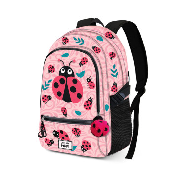 Mochila Joaninhas Rosa Oh My Pop!