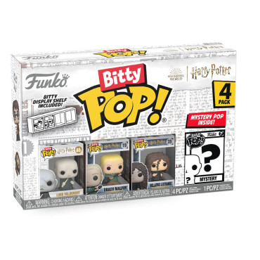 Bitty POP! Pack de 4 figuras 2,5 cm Voldemort Harry Potter