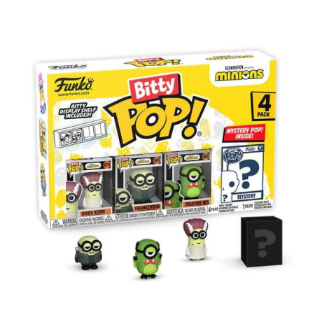 Funko Figuras Pop! Minions 4 Pack Frankenbob