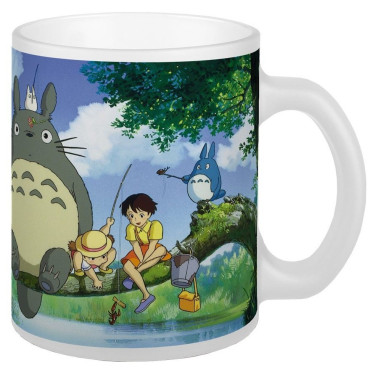 Caneca Totoro de pesca do Studio Ghibli