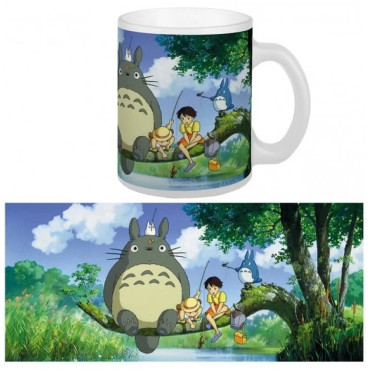 Caneca Totoro de pesca do Studio Ghibli