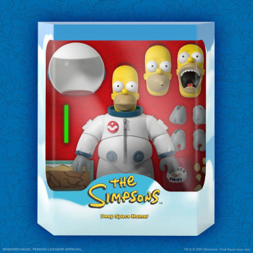 Os Simpsons Ultimates Homer Astronauta Figura