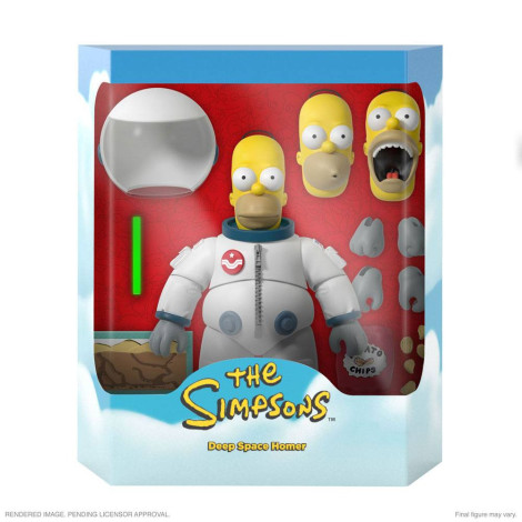 Os Simpsons Ultimates Homer Astronauta Figura