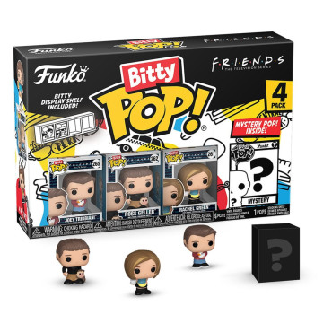 Conjunto de 4 Bitty POP! Joey Friends