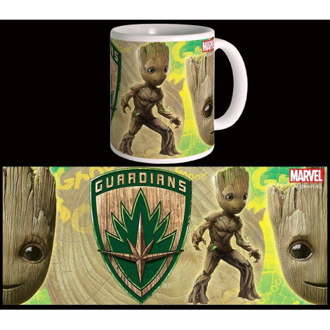 Caneca de Escudo Groot dos Guardiões da Galáxia 2