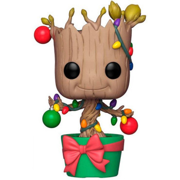 Funko Edição de Natal do Pop! Groot com ornamentos e luzes