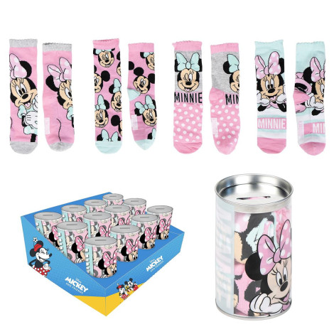 PACK CALCETINES 4 PIEZAS MINNIE