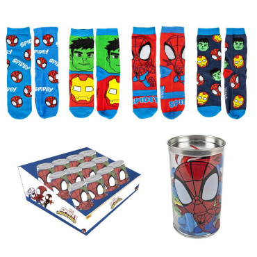 PACK CALCETINES 4 PIEZAS SPIDEY