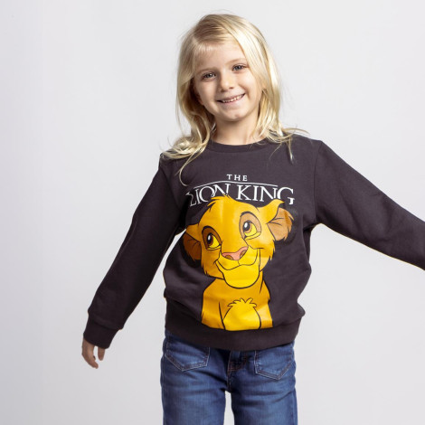 SUDADERA COTTON BRUSHED LION KING