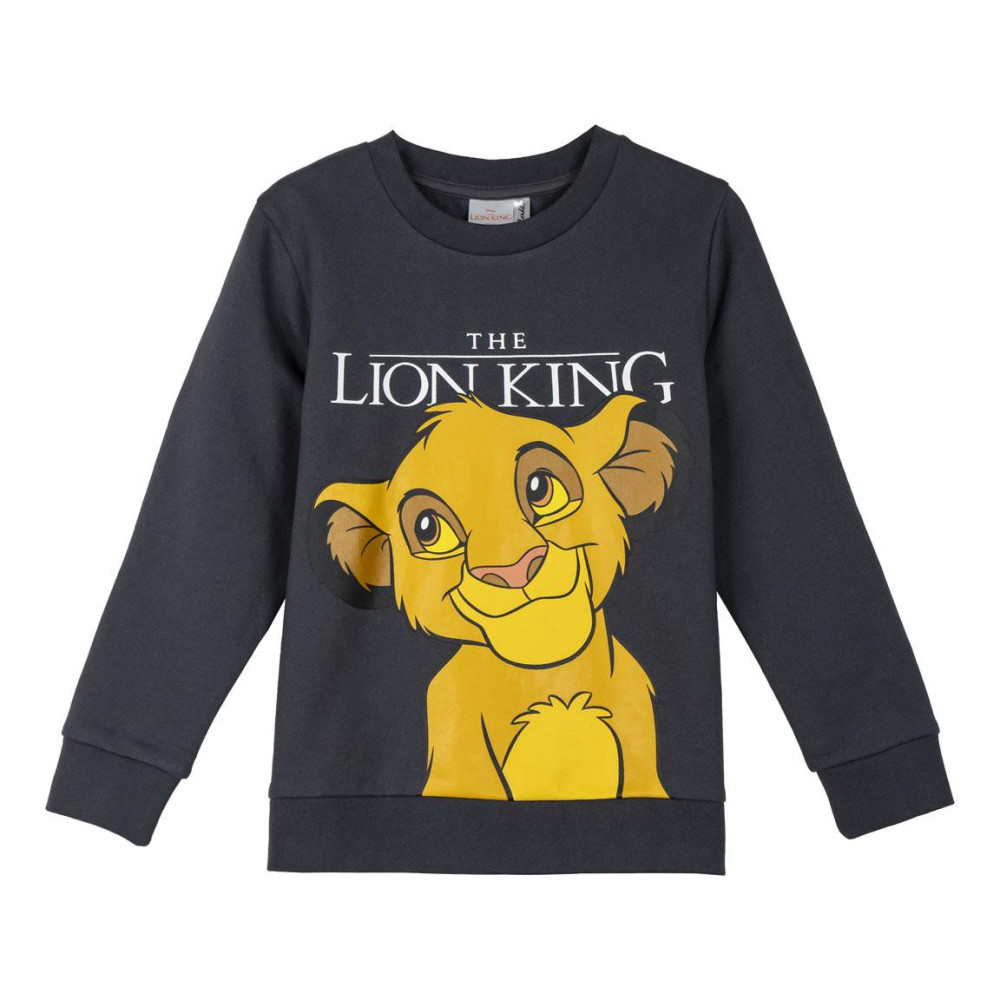 SUDADERA COTTON BRUSHED LION KING