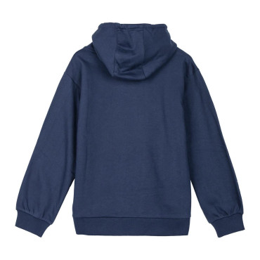 SUDADERA CON CAPUCHA COTTON BRUSHED STITCH