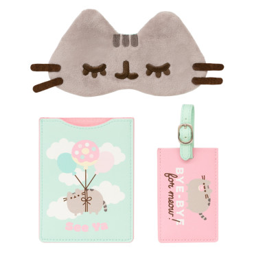 Conjunto de viagem da coleção Pusheen Foodie