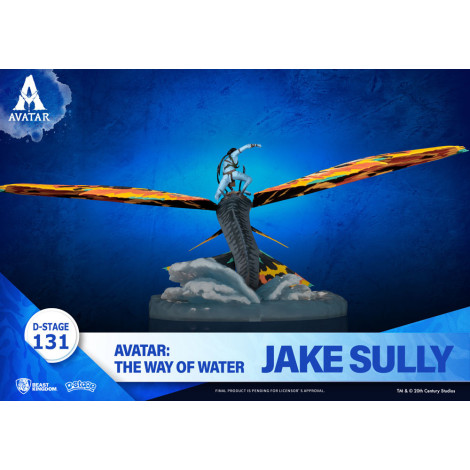 Avatar 2 Jake Sully on a Skimwing Figure 11cm Beast Kingdom