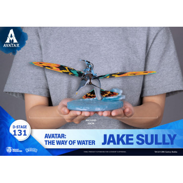 Avatar 2 Jake Sully on a Skimwing Figure 11cm Beast Kingdom