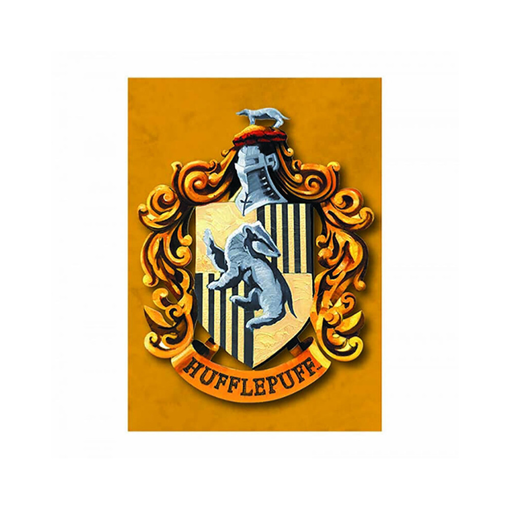 Íman com escudo de Hufflepuff