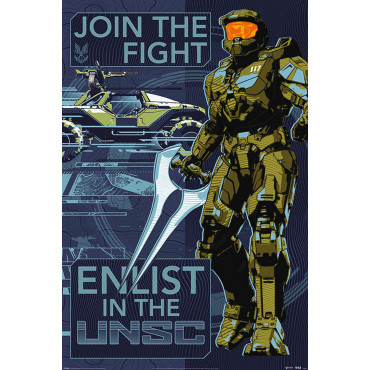 Cartaz de Halo Infinite Join The Fight