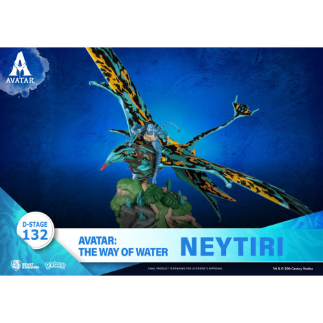 Avatar 2 Figura Neytiri num Ikran 15cm Beast Kingdom