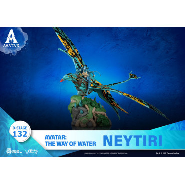 Avatar 2 Figura Neytiri num Ikran 15cm Beast Kingdom