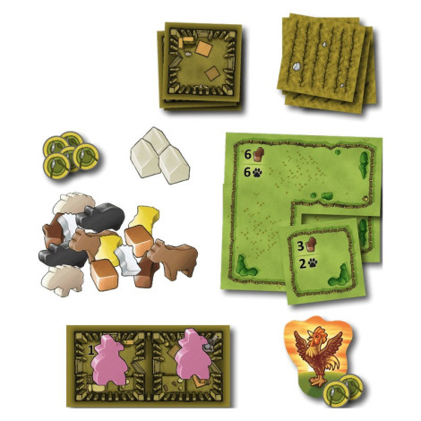 Jogo de tabuleiro Agricola Edição familiar