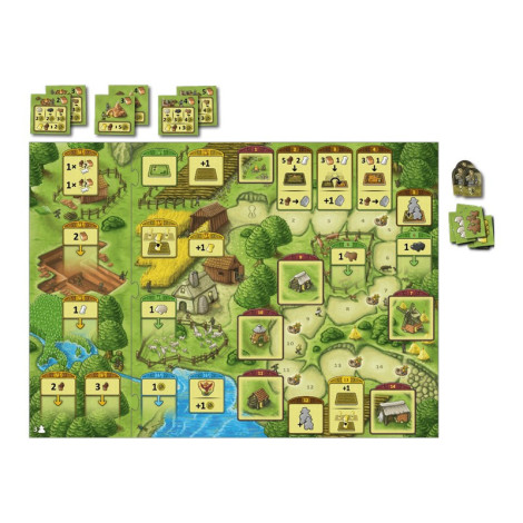 Jogo de tabuleiro Agricola Edição familiar