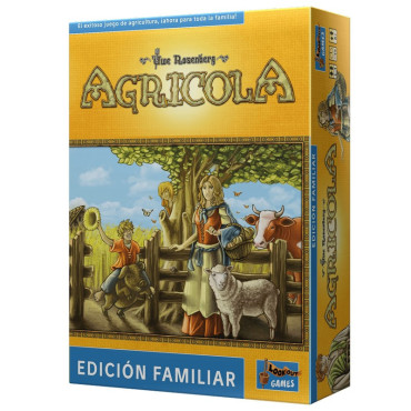 Jogo de tabuleiro Agricola Edição familiar