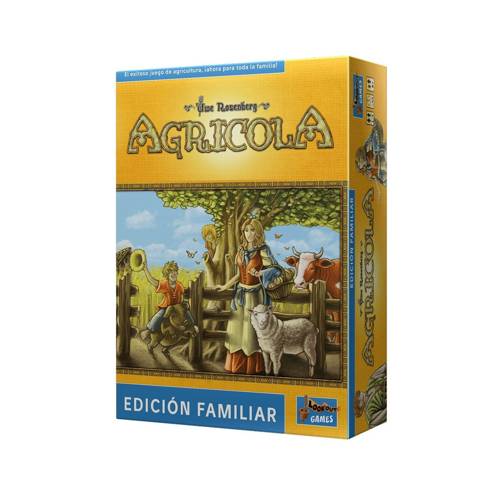 Jogo de tabuleiro Agricola Edição familiar