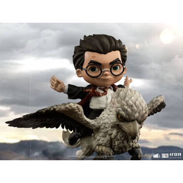 Harry Potter e Buckbeak Mini Co Figure Iron Studios