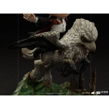 Harry Potter e Buckbeak Mini Co Figure Iron Studios