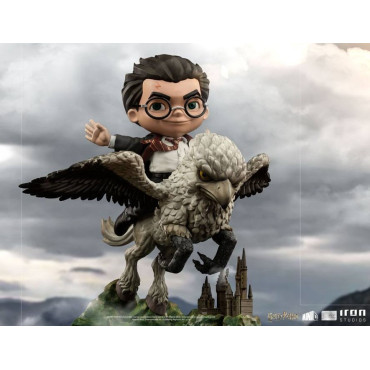 Harry Potter e Buckbeak Mini Co Figure Iron Studios