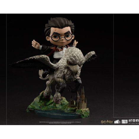 Harry Potter e Buckbeak Mini Co Figure Iron Studios