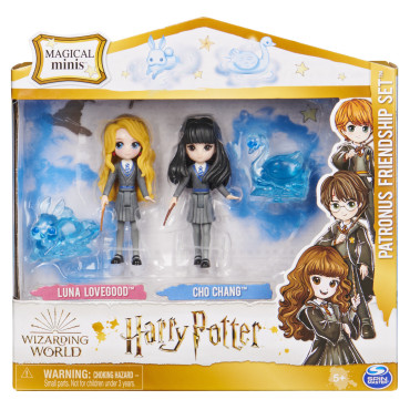 Conjunto de figuras Luna & Cho Patronus Harry Potter