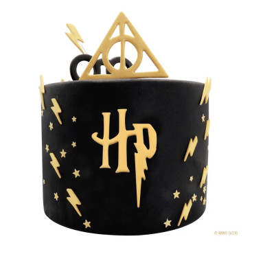 Fondant e cortador de biscoitos Harry Potter