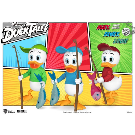 Figuras Juanito Jorgito e Jaimito Dymanic 8ction Patoaventuras