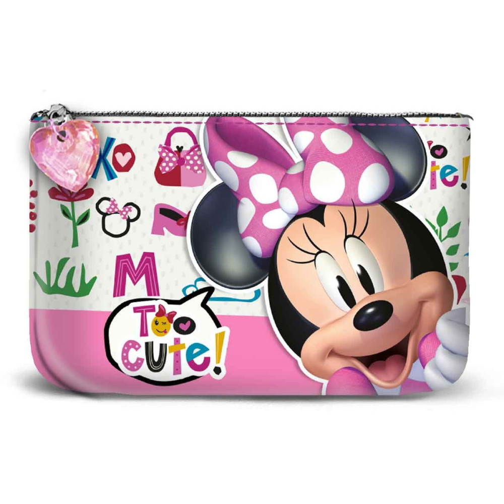 Bolsa Minnie Mouse cor-de-rosa