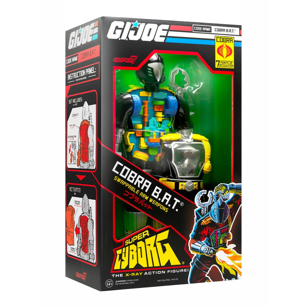 Ultimates G.I. Joe Cobra Bat Figure