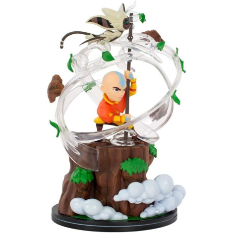 Figura Qfig Avatar A Lenda de Aang Aang e Momo