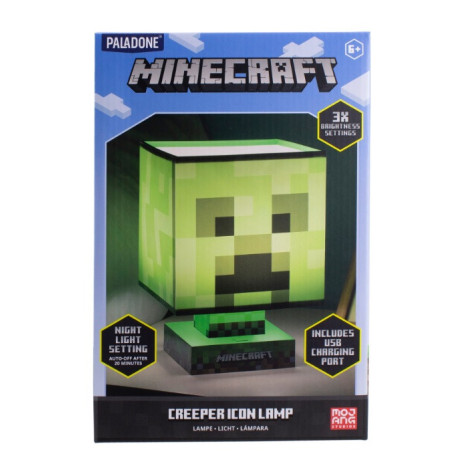 Candeeiro Creeper Minecraft 