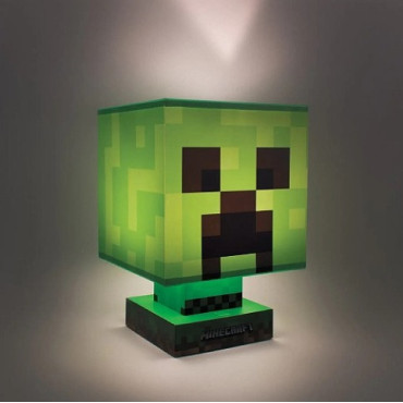 Candeeiro Creeper Minecraft 