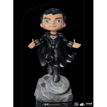 Dc Justice League Figure Superman Black Suit