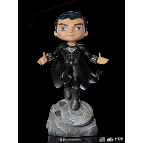 Dc Justice League Figure Superman Black Suit