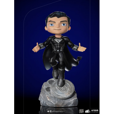 Dc Justice League Figure Superman Black Suit