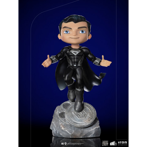 Dc Justice League Figure Superman Black Suit