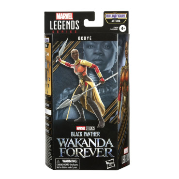 Figura Marvel Pantera Negra Wakanda Forever Okoye