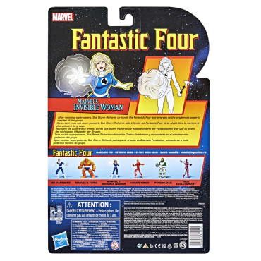 Figuras Marvel The Fantastic 4 Mulher Invisível