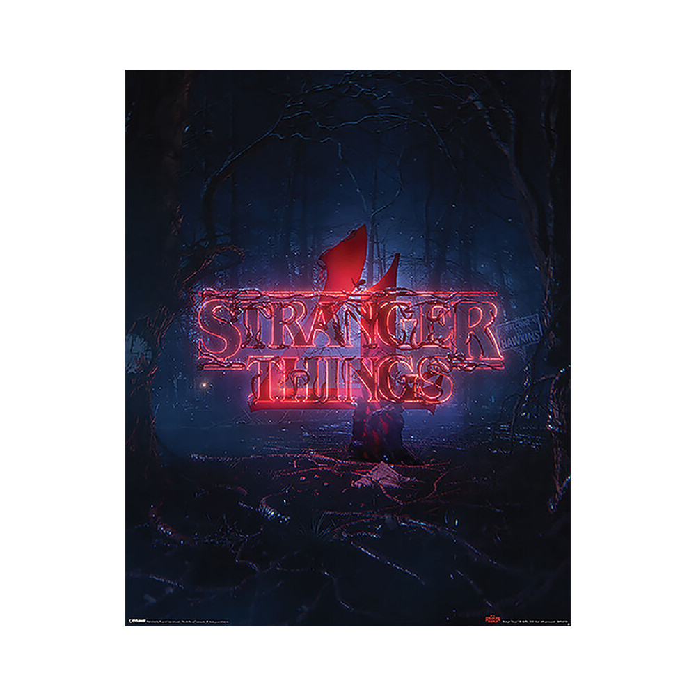 Mini Poster (Anúncio da 4ª temporada) Stranger Things