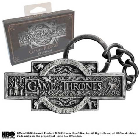 Porta-chaves com logótipo de Game of Thrones