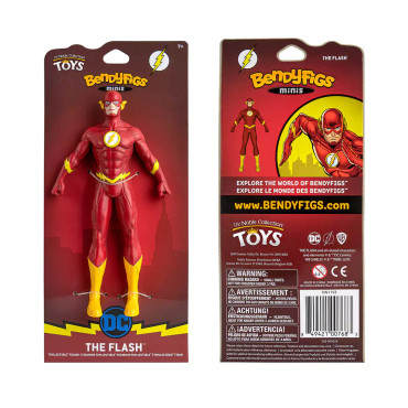 Figura Toyllectible Bendyfigs Flash DC comics