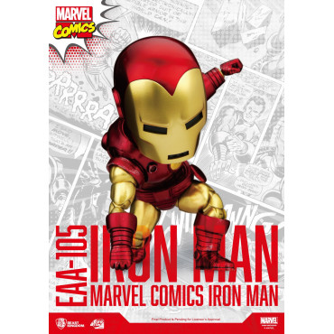 Figura Iron Man Ataque clássico do ovo Marvel